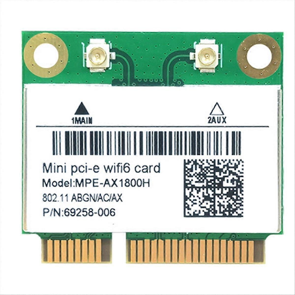 Scheda RTL8852BE WIFI6 Scheda adattatore WiFi AX1800M 2,4 GHz/5 GHz WIFI