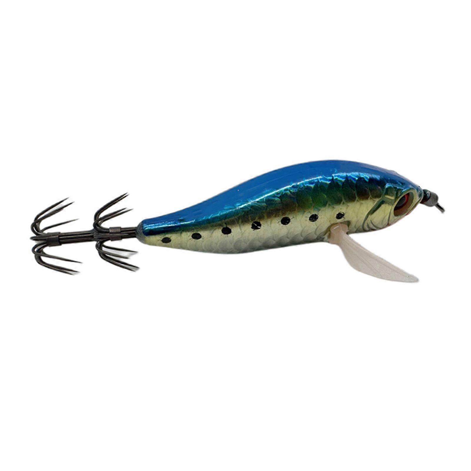 Fishing Lure Bait Sharp Hook Realistic Design Bright Color Fishing Tackle with Barbs Colorful Fishing Lure Kit