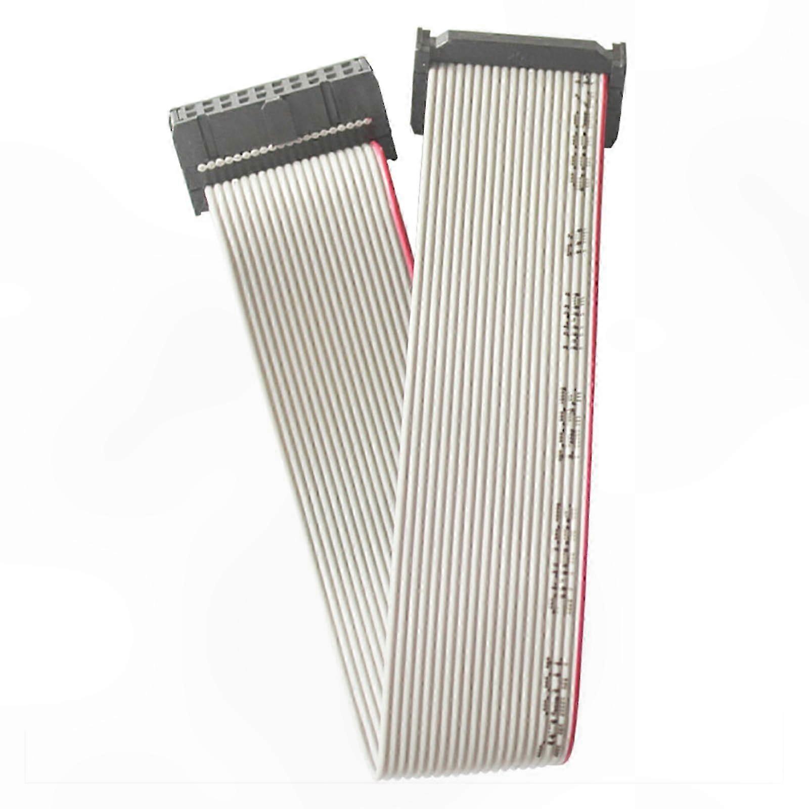 High-Durability 20-Pin JTAG Debugging Cable Gray Ribbon for Reliable Data Transfer and Programming Compatibility