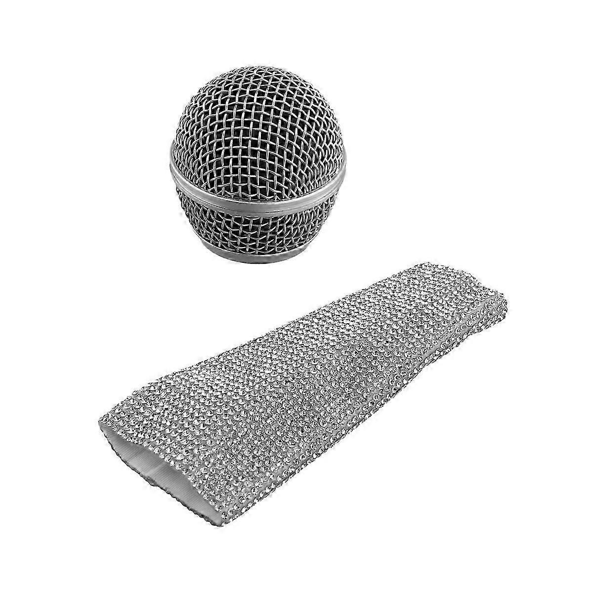 Capa de Microfone com Fio para Microfones Prata