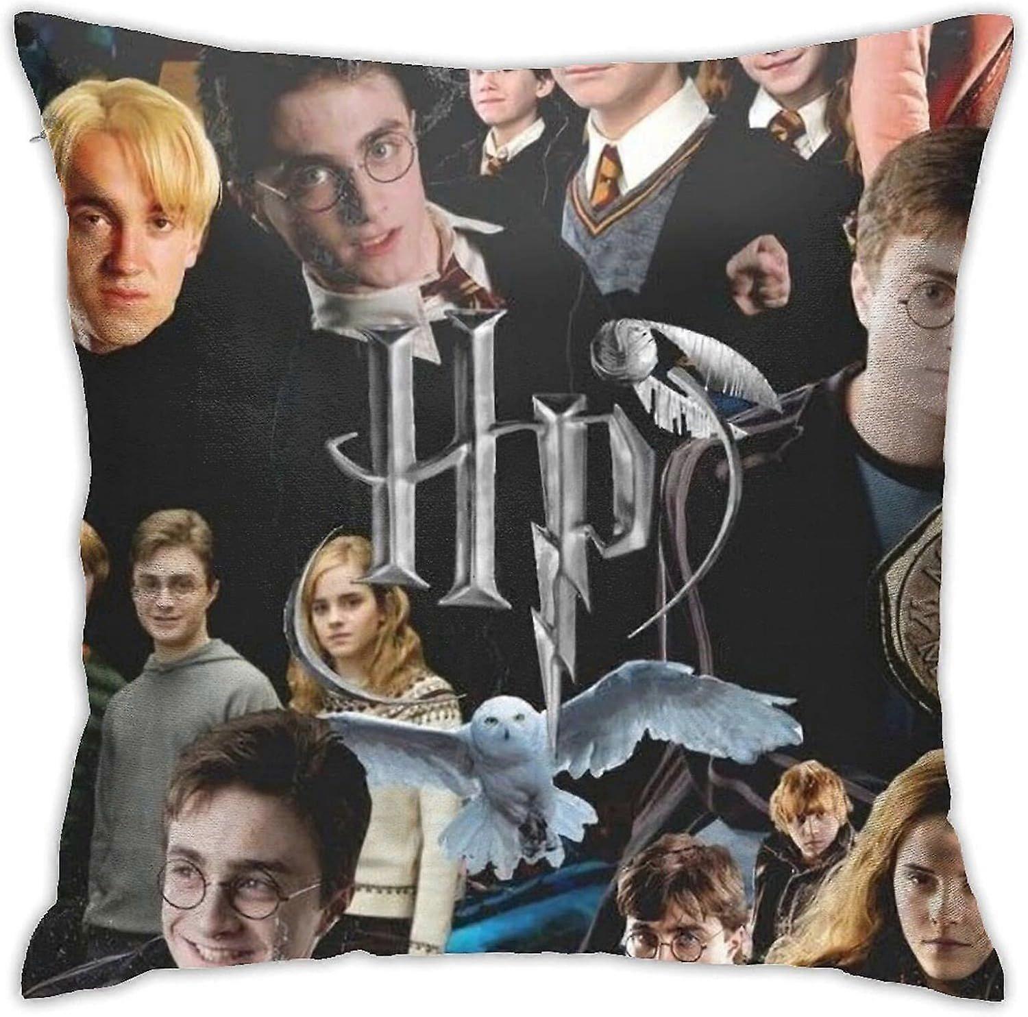 n341ダニエル・ラドクリフ枕カバーハリーポリエステルソフト装飾スクエアスロー枕カバークッションカバーリビングルームソファベッド用の高級枕カバー