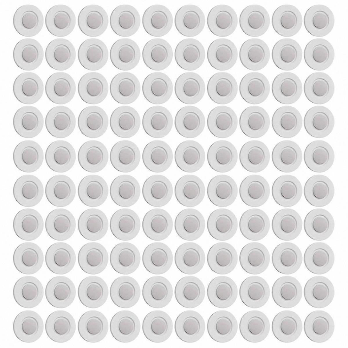 100 Pack Magnetic Remote Control Organizer with Adhesive Wall Mount