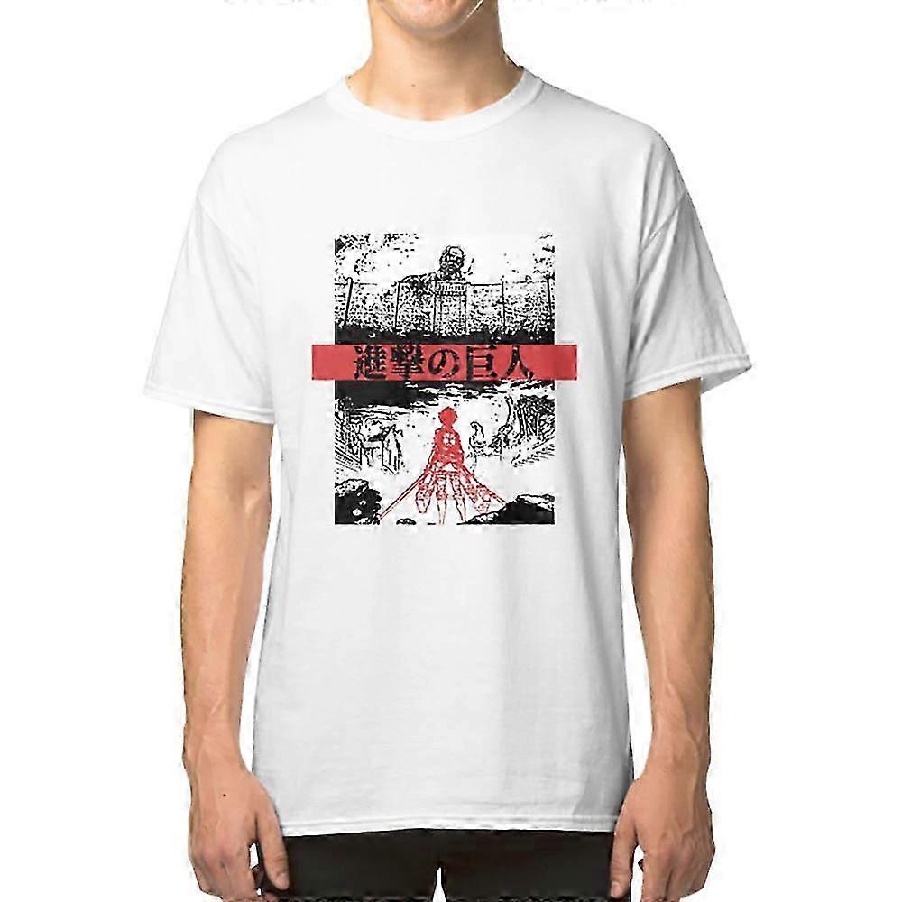 Attack On Titan Sezóna 1 Plakát Design Tričko