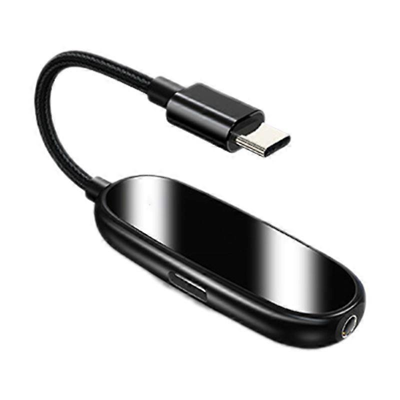 Convenient Adapter Dual Type USB Type C to 3.5 mm Digital Fast Charging