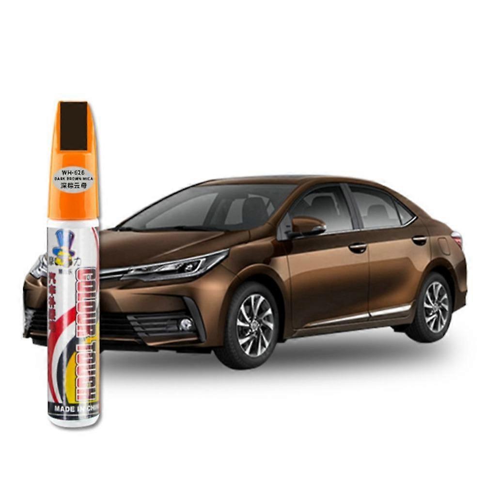 Professional Car Touch Up Pen with Micro-Fiber Tip for Scratch Repair Water-Based Eco Formula 12ml Capacity Universal Fit