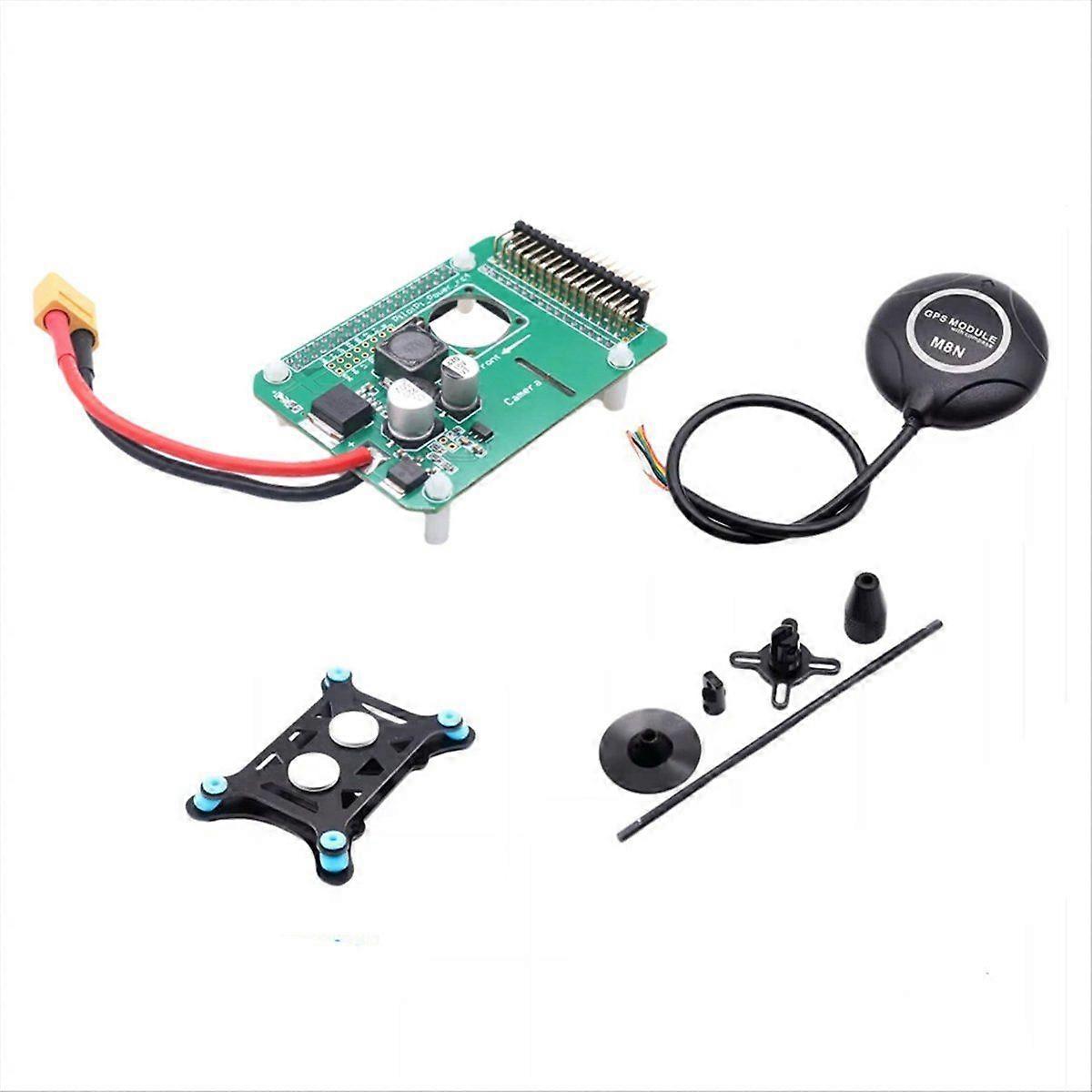 RPi PilotPi M8N Package Flight Control PX4 Firmware Sensor and Power for 32 Bit Autopilot Copter Pl