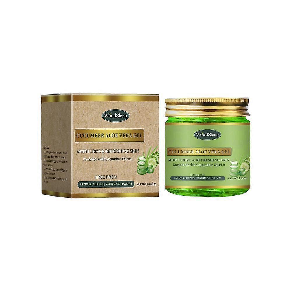 Cucumber Hydrating Gel 100g Deep Moisturizing Facial Cleanser Gentle Exfoliation Soothing Aloe Vera For All Skin Types