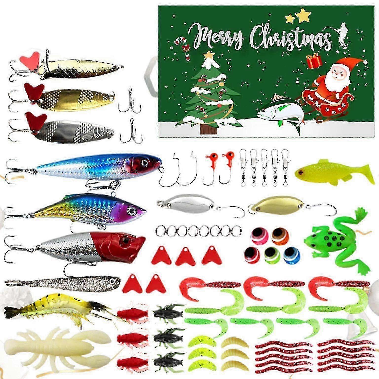 suitable for Fishing Advent Calendar Advent Calendar Fishing Christmas Countdown