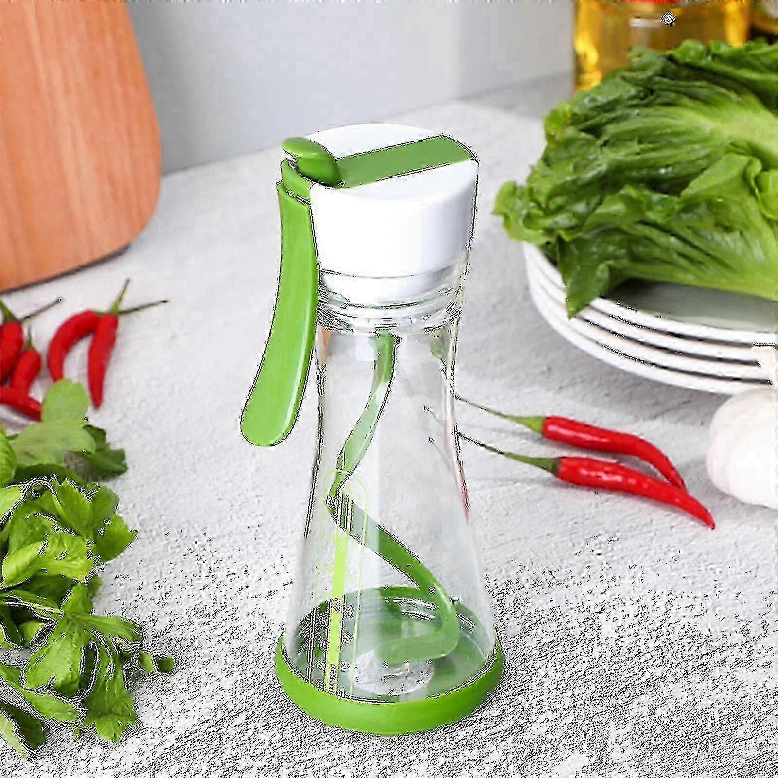 Salad Dressing Mixing Jar, Manual Dressing Mixing Container, Salad Dressing Blender For Home Kitchen XiXi