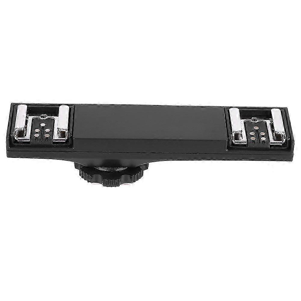 Quality Ultralight Dual Hot Shoe Splitter for SLR Camera Camcorder (for SLR Camera)