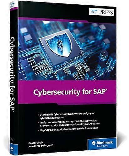 Cybersecurity For Sap by Gaurav Singh Hardback Book