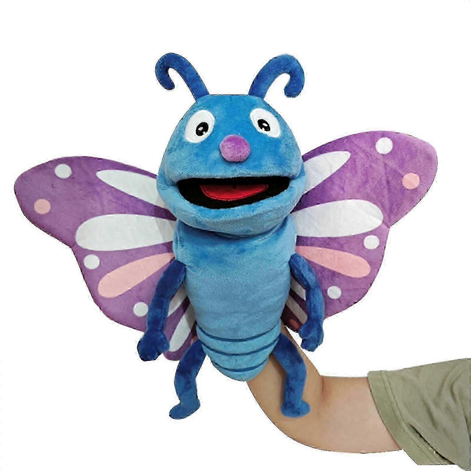 Butterfly/Honeybee/Ladybugs/Caterpillar/Ant Hand Puppet Open Mouth Plush Toy