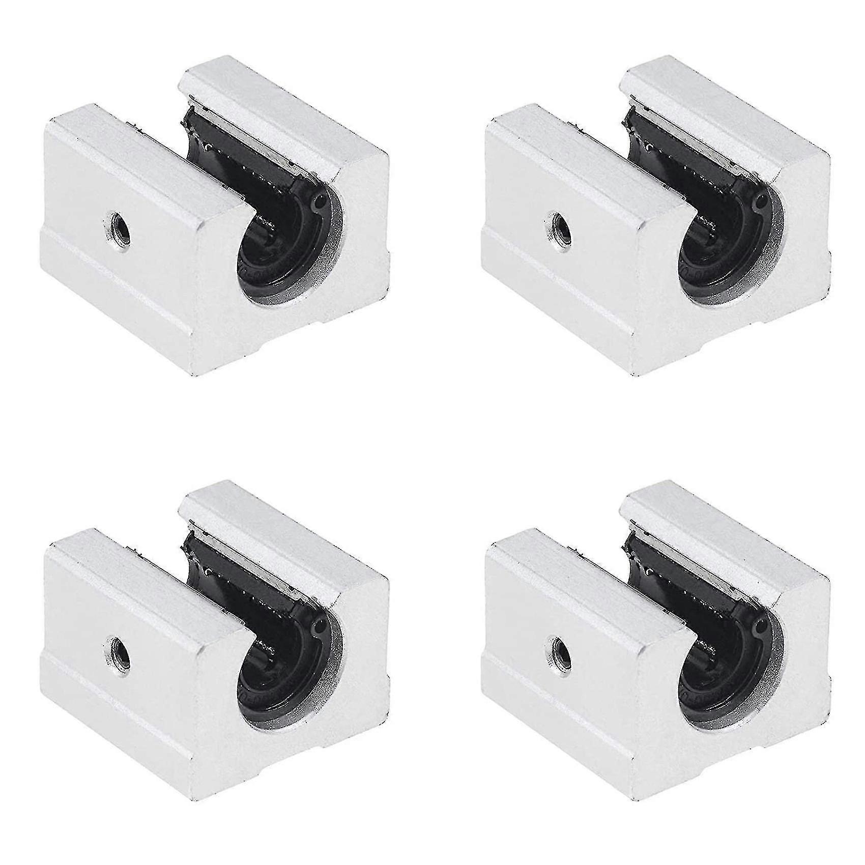 4 Pcs Sbr20uu Ball Bearing Slide Block for Sbr20 Linear Rail Guide