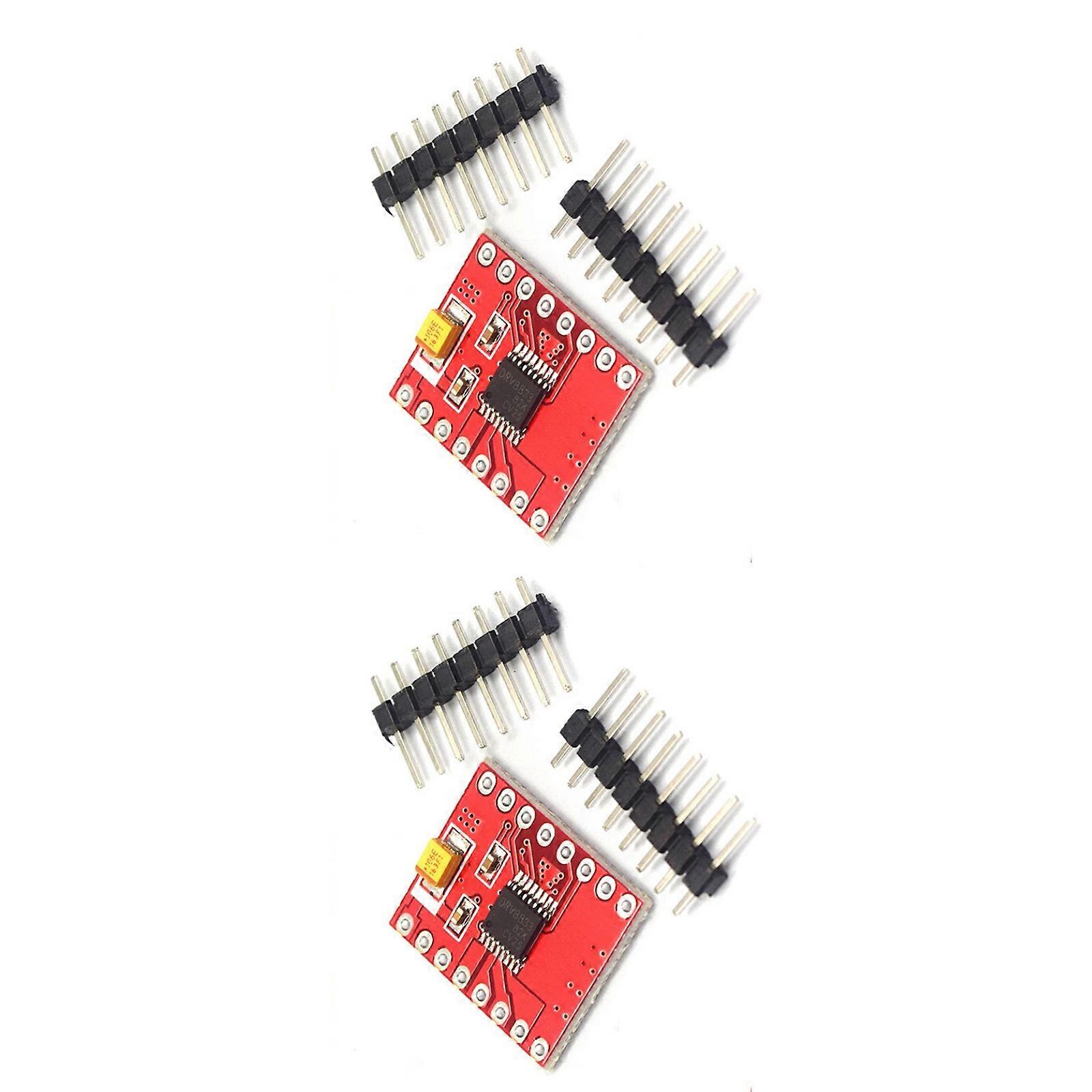 Double DCMotor Control Board Direction Adjustment 2.7-10.8V Voltages Ranges For DIY Electronics Projects Multicolor