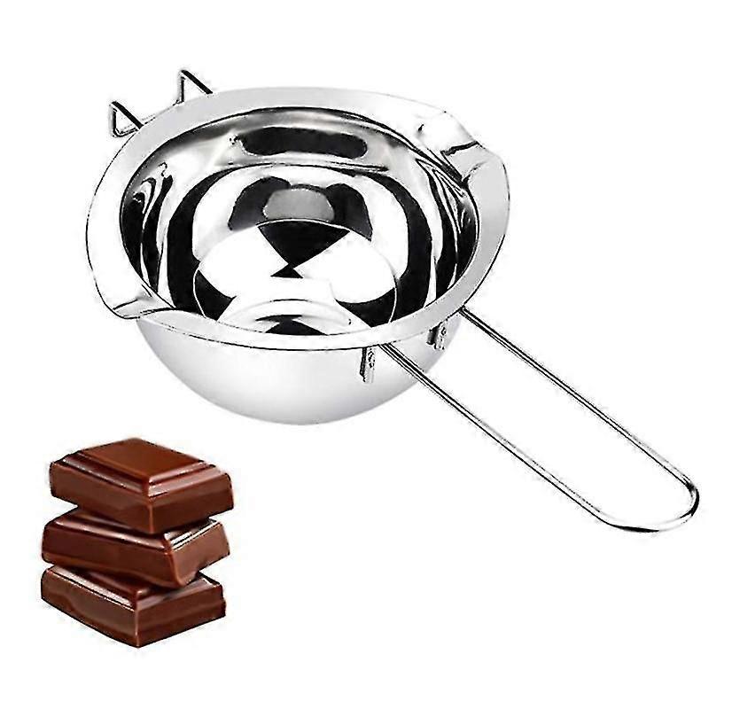 Stainless Steel Universal Double Boiler, Double Spout, Baking Tool