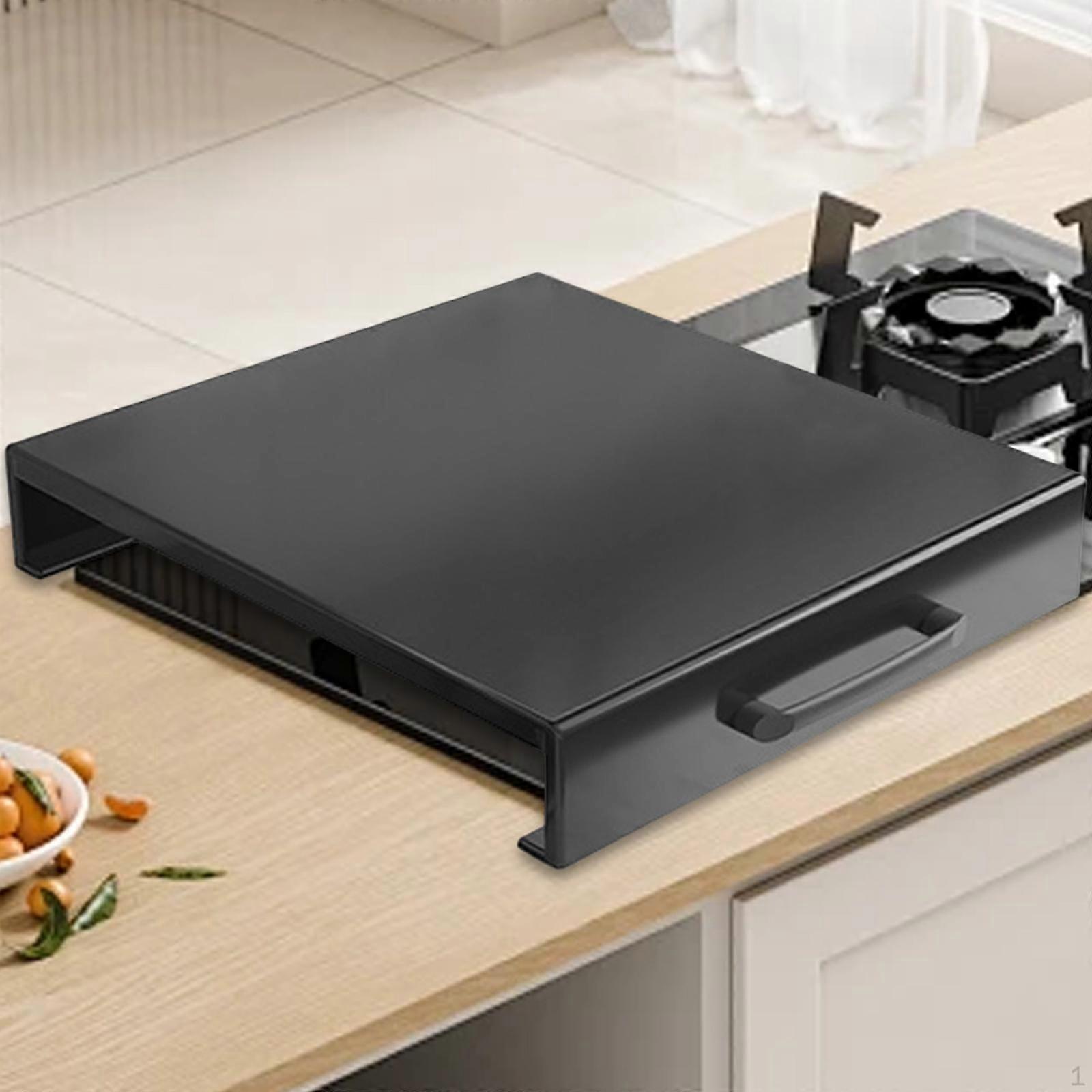 Countertop Storage Shelf Suction Base Washable Anti Slip Induction Cooker Rack Gas Burner Stand for