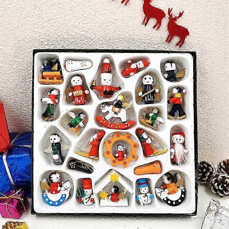 Christmas Advent Calendar for Adults with 24 Gift Boxes and Decorations
