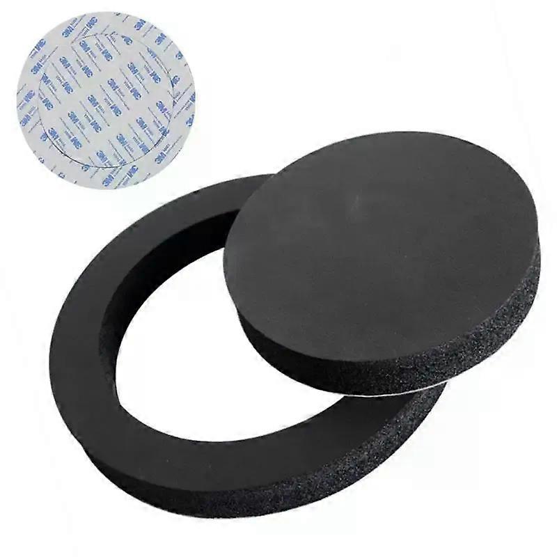 Car Door Speaker Insulation Self Adhesive Car Speaker Ring Foam Baffles Universal Car Foam Speaker Enhancer System Kit 65 Inch
