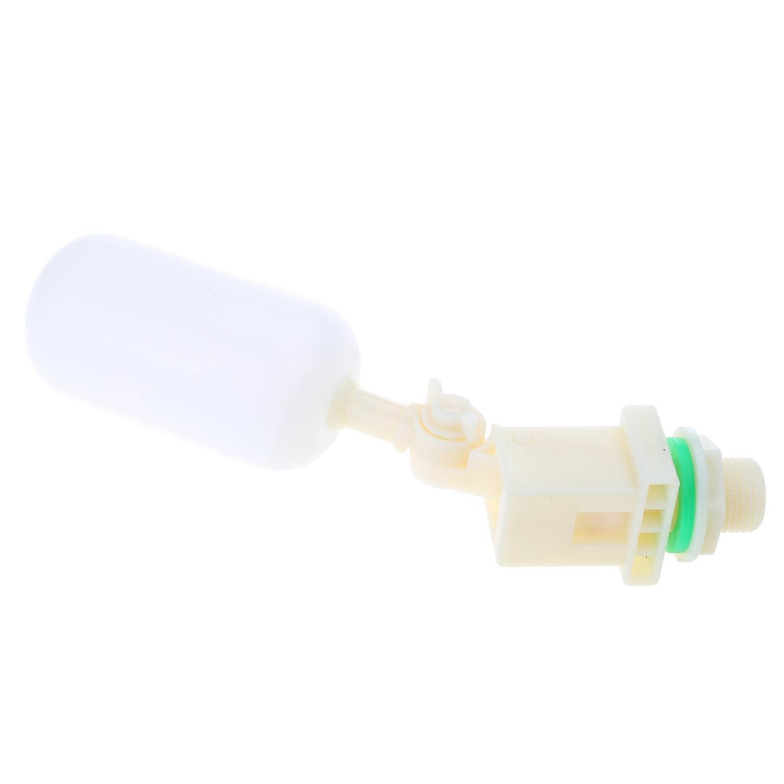 3/4Inch Float Valves With Adjustable Arm Plastic Float Water Float Valves Automatic Fill Float Ball Valves Easy to Use Multicolor