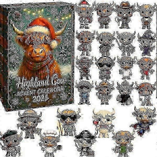 2025 Christmas Advent Calendar Full-Style Acrylic Decoration