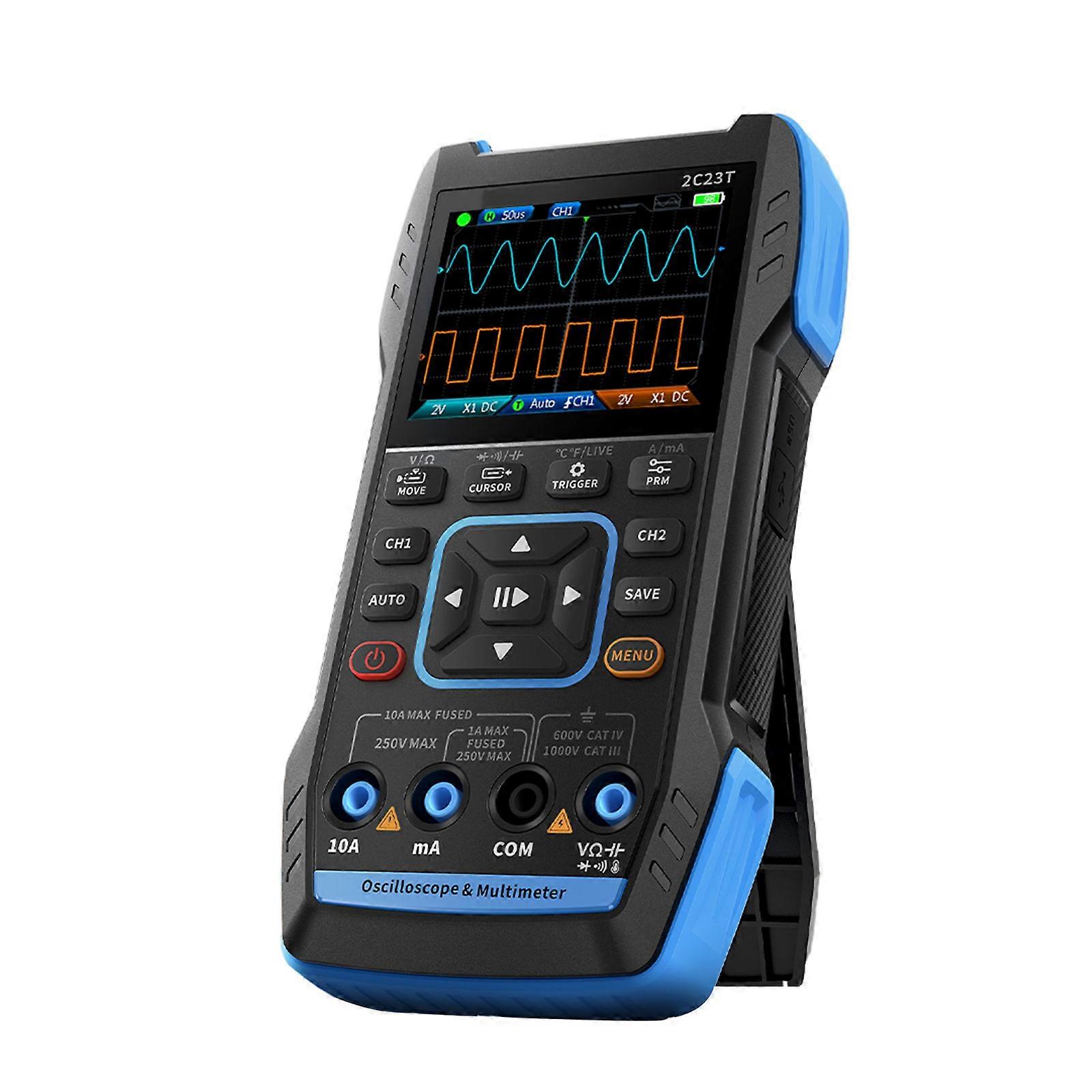 Compact and Practical  3 in 1 Multimeter Digital Oscilloscope for Professionals Enthusiasts for Automotive Maintenance Multicolor