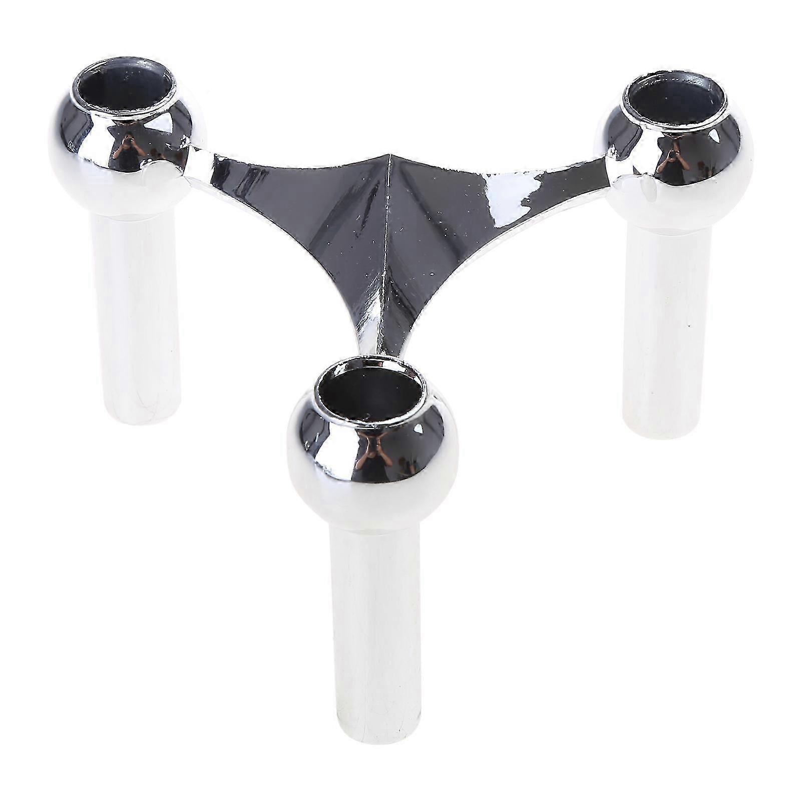 for Stackable Metal Tea Candlestick, Molecular Structure Decor