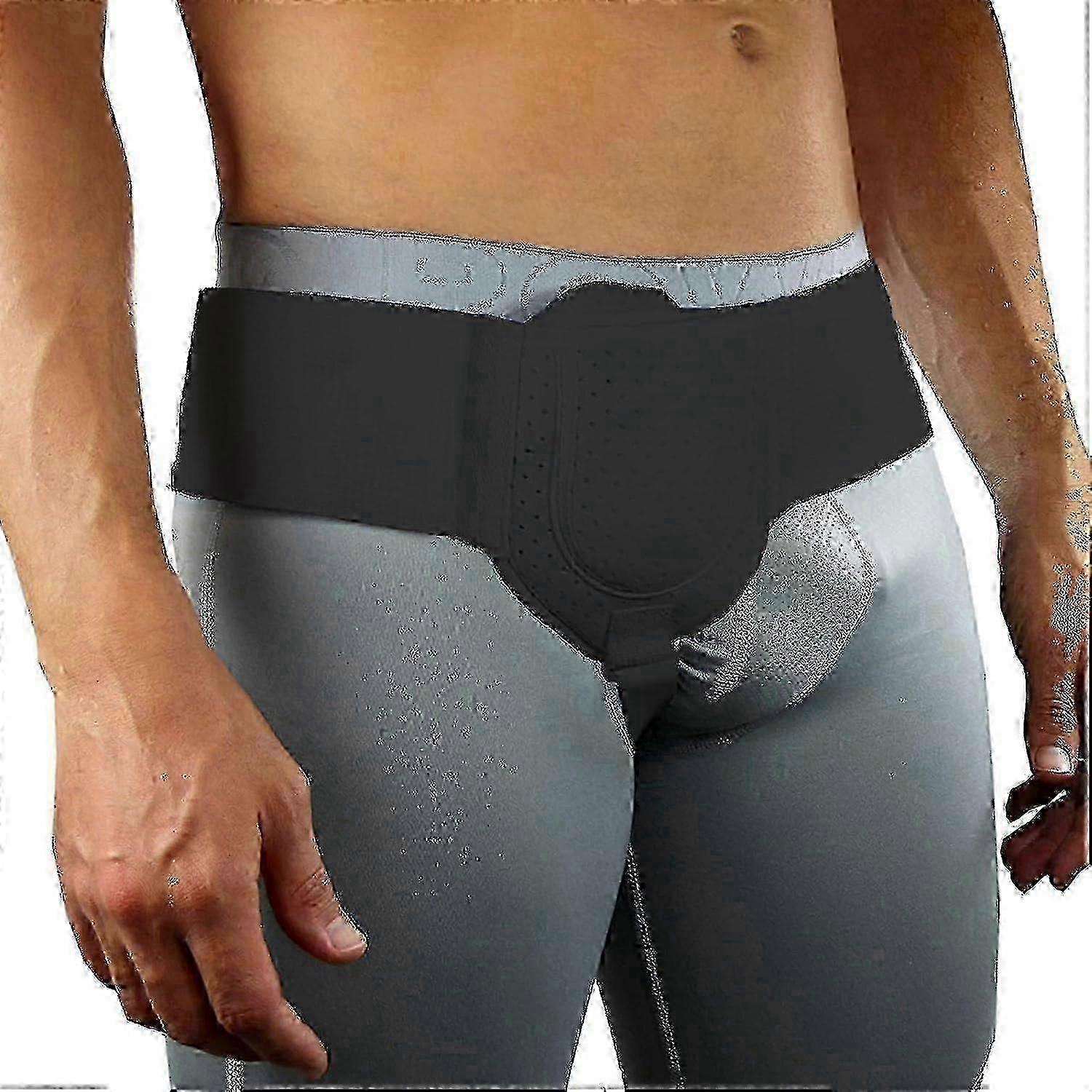 Hernia Belts for Men, Inguinal Hernia Support Left Or Right Side To Keep Groin Hernias in Place From Protruding