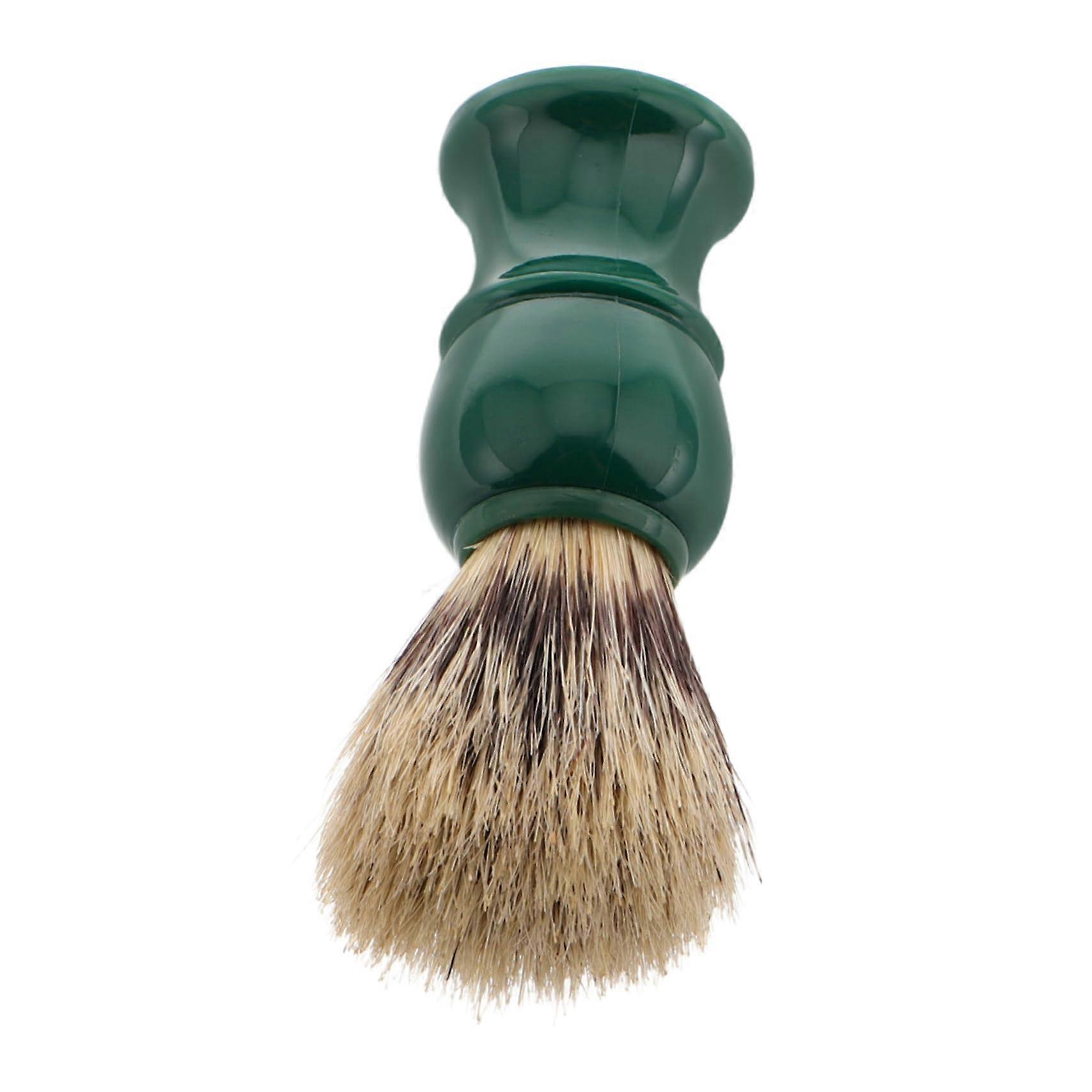 Men's Beard Brush with Soft Bristles for Shaving Foam Application and Grooming Styling Tool