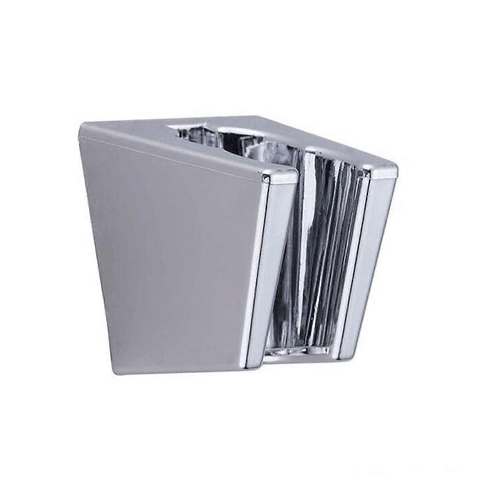 Adjustable Chrome Shower Head Holder Bracket Wall Mount for Bathroom 4.8x4.8x3cm