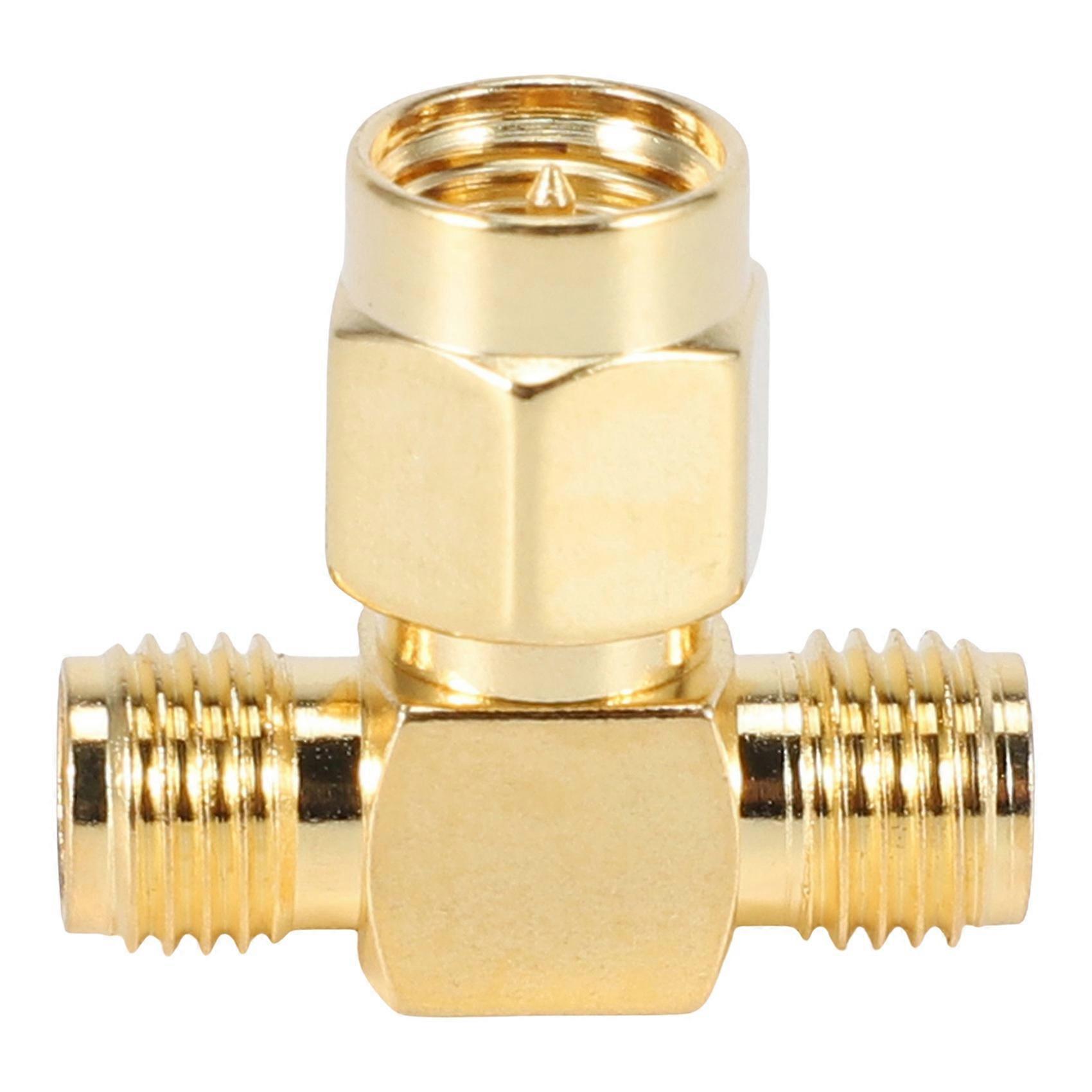 SMA samec na dva SMA samice Triple T RF adaptér konektor 3 cestný rozbočovač 