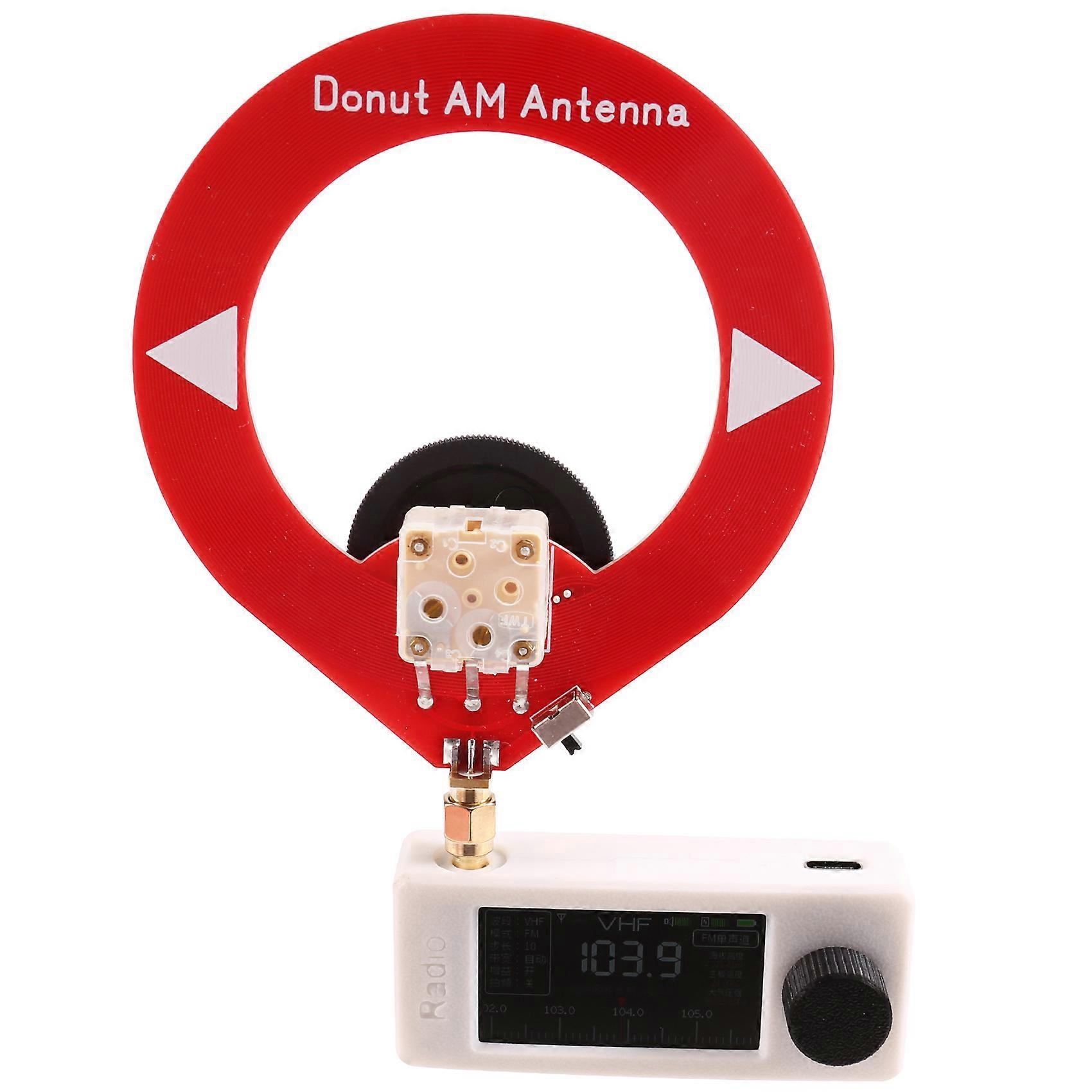 SI4732 1.9inch Radio Receiver 0.5-108MHz Portable Shortwave Radio Receiver HF SW MW VHF Mini SI4732 Radio