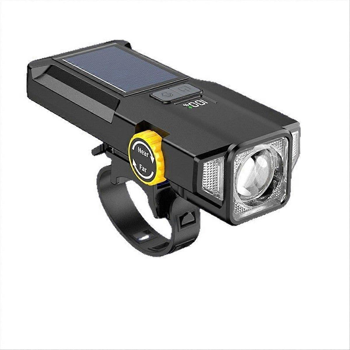 LED Bicycle Light Tpye-C Charging Bike Handlebar Flashlight
