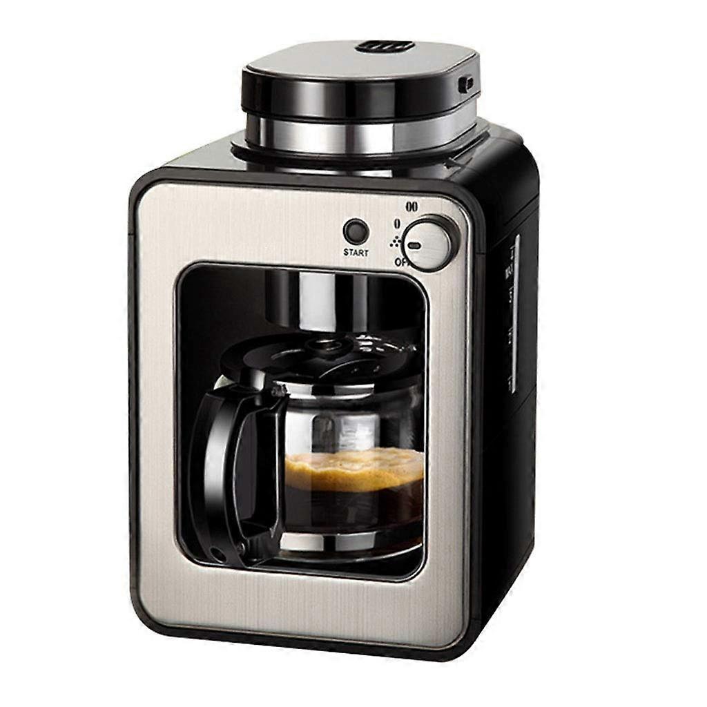 Bean to Cup Coffee Machine Automatic Coffee Maker for Home and Office with Milk Frother, 5 Cup Capacity