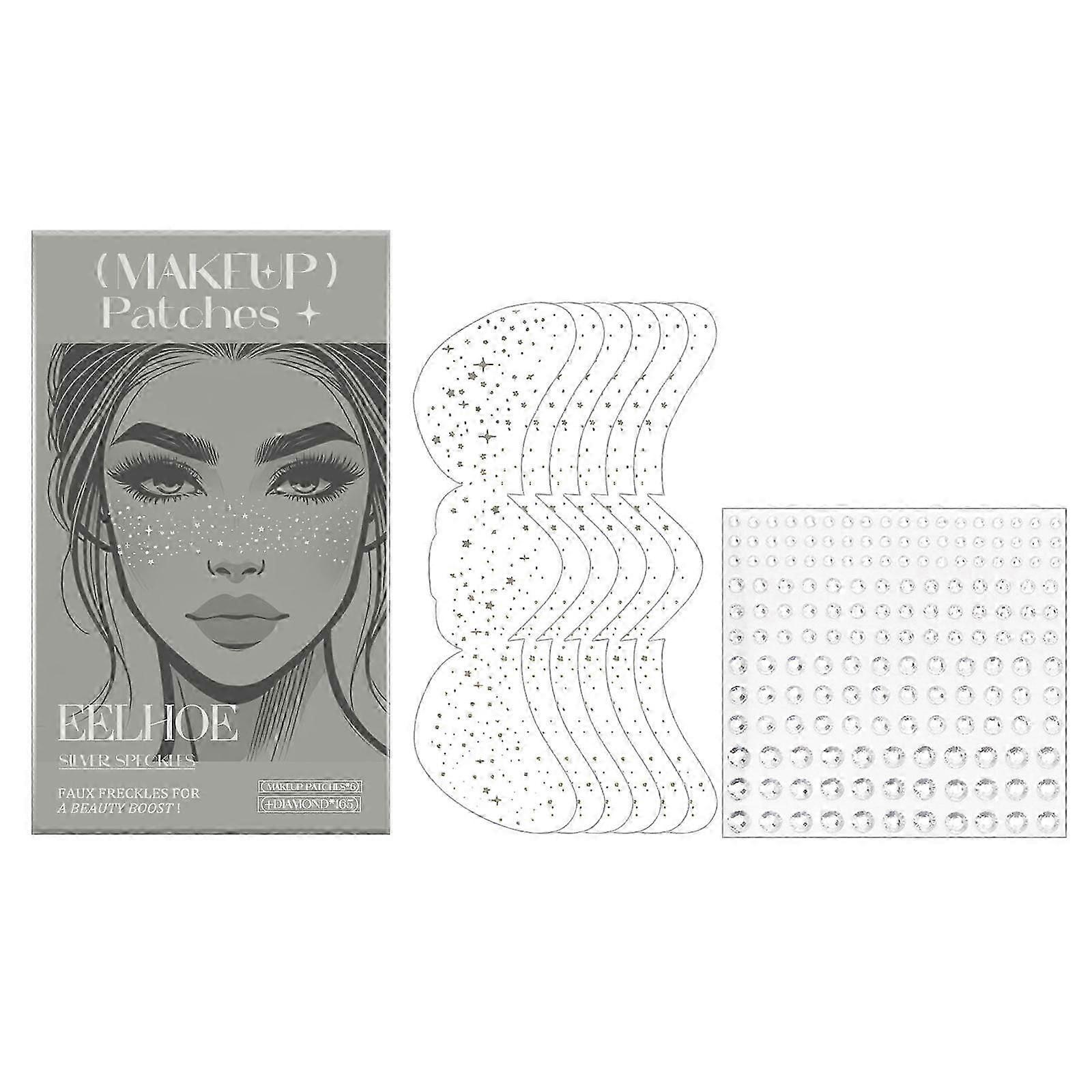 Glitter Freckle Makeup Stickers are designed for effortless use