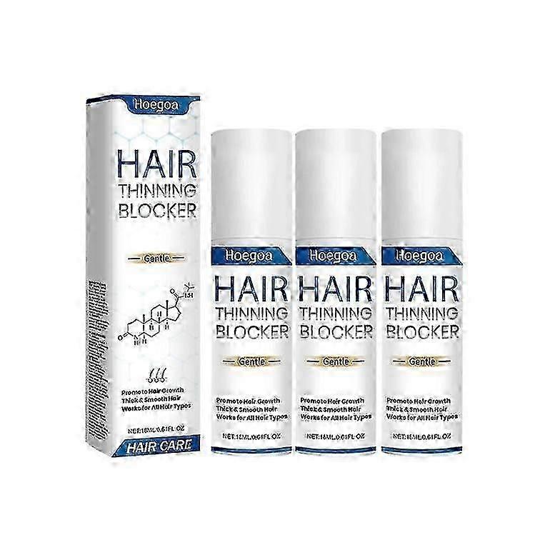 Spray anti-chute de cheveux DHT 1 à 5 fois plus efficace - Prévient la chute, renforce et donne du volume aux cheveux pour hommes et femmes, convient à tous types de cheveux.