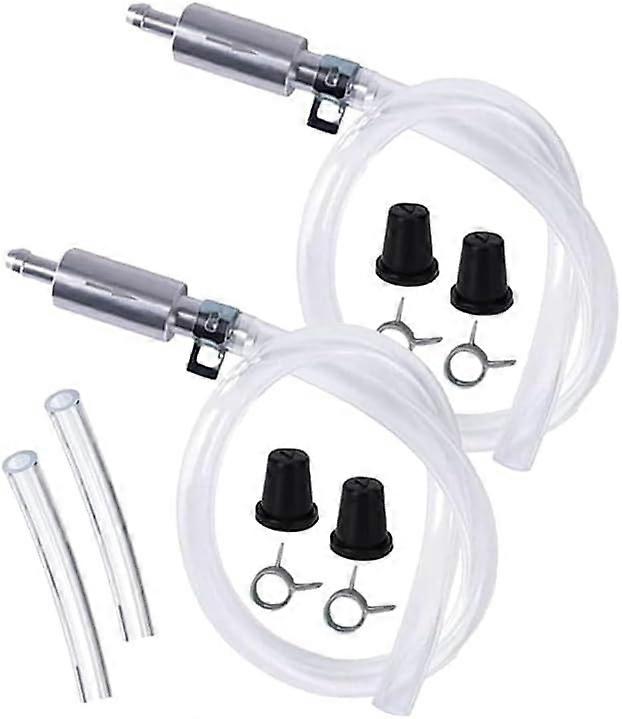 Brake Bleeder Kit 2pcs with OneWay Valve for Car and Motorcycle Clutch Fluid DOT 4 Bleeding Tool