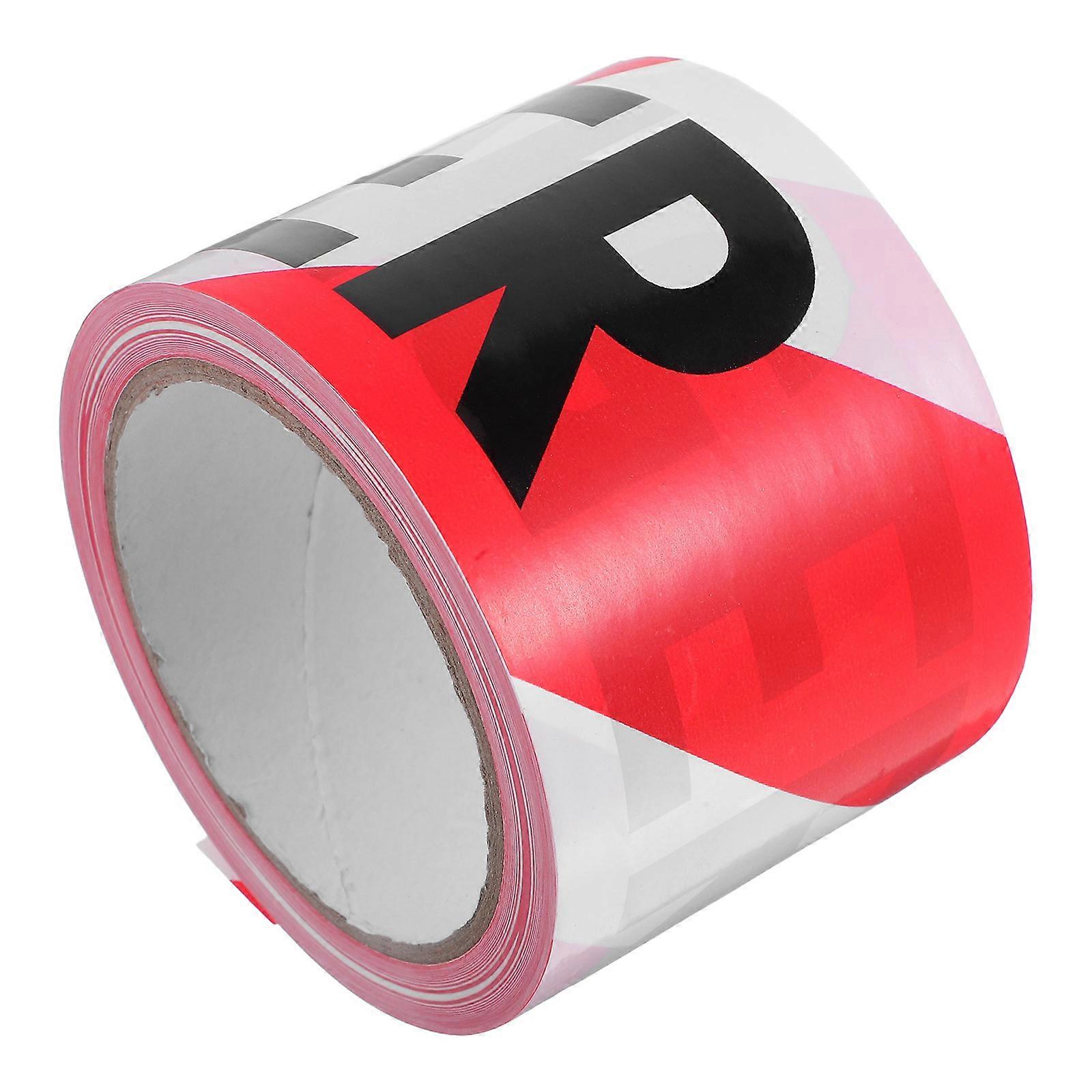 Safety Warning Caution Tape Roll for Crime Scene Investigations and Halloween Decorations 100m Multi Versatile Use 1 Roll