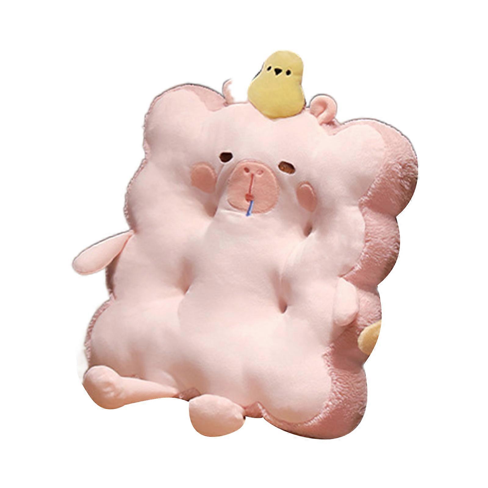 Lovely Animal Shaped Decorative Cushions Chair Cushions Excellent Support Perfect for Bedroom, Sofa Office Chair  pink