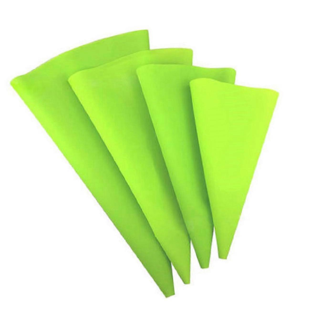 8pcs Cake Decorating Kit Silicone Piping Bag Set with Reusable Pastry Bags for Cupcakes Cookies