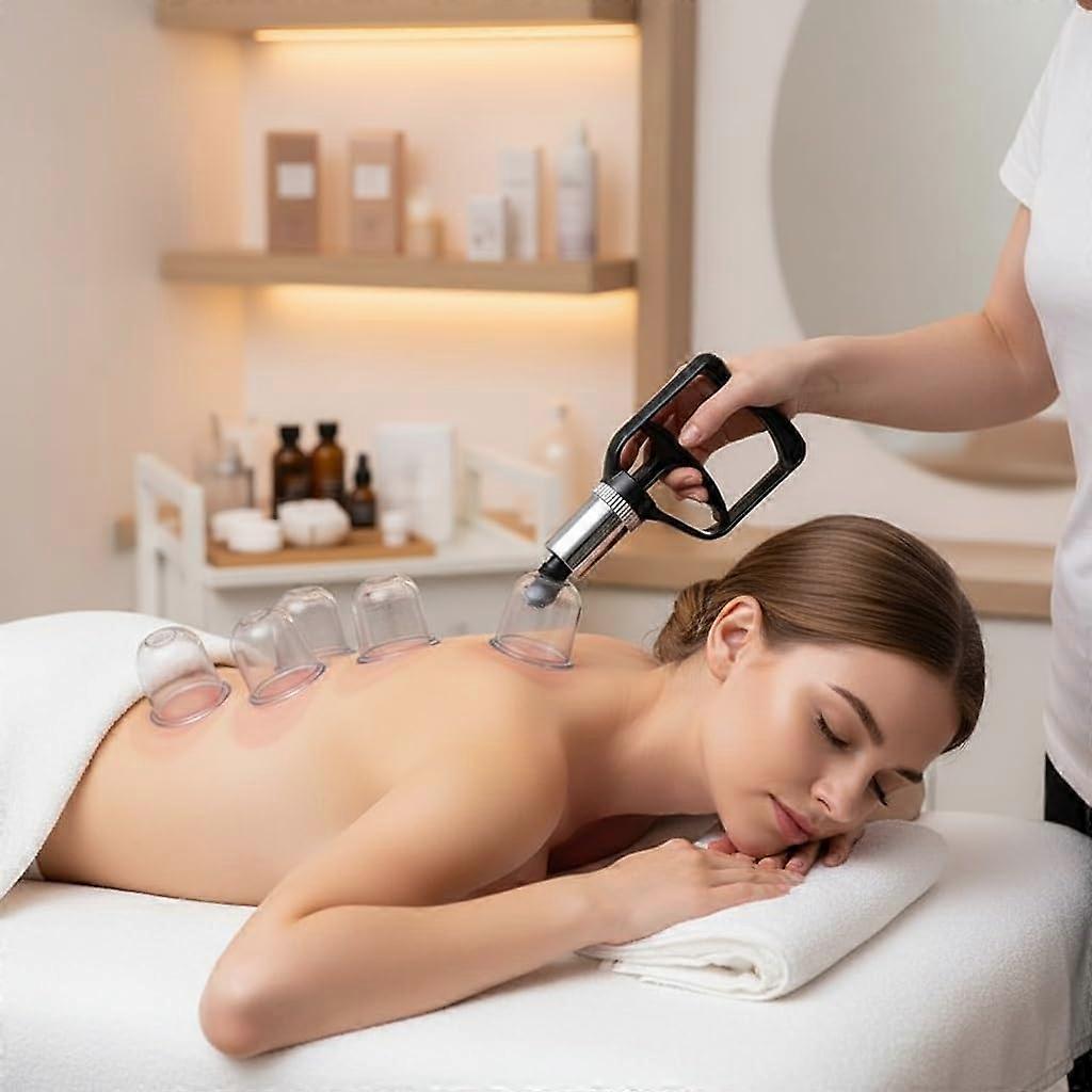 Cupping Therapy Vacuum Pump with ProfessionalGrade Suction and Ergonomic Grip for Massage