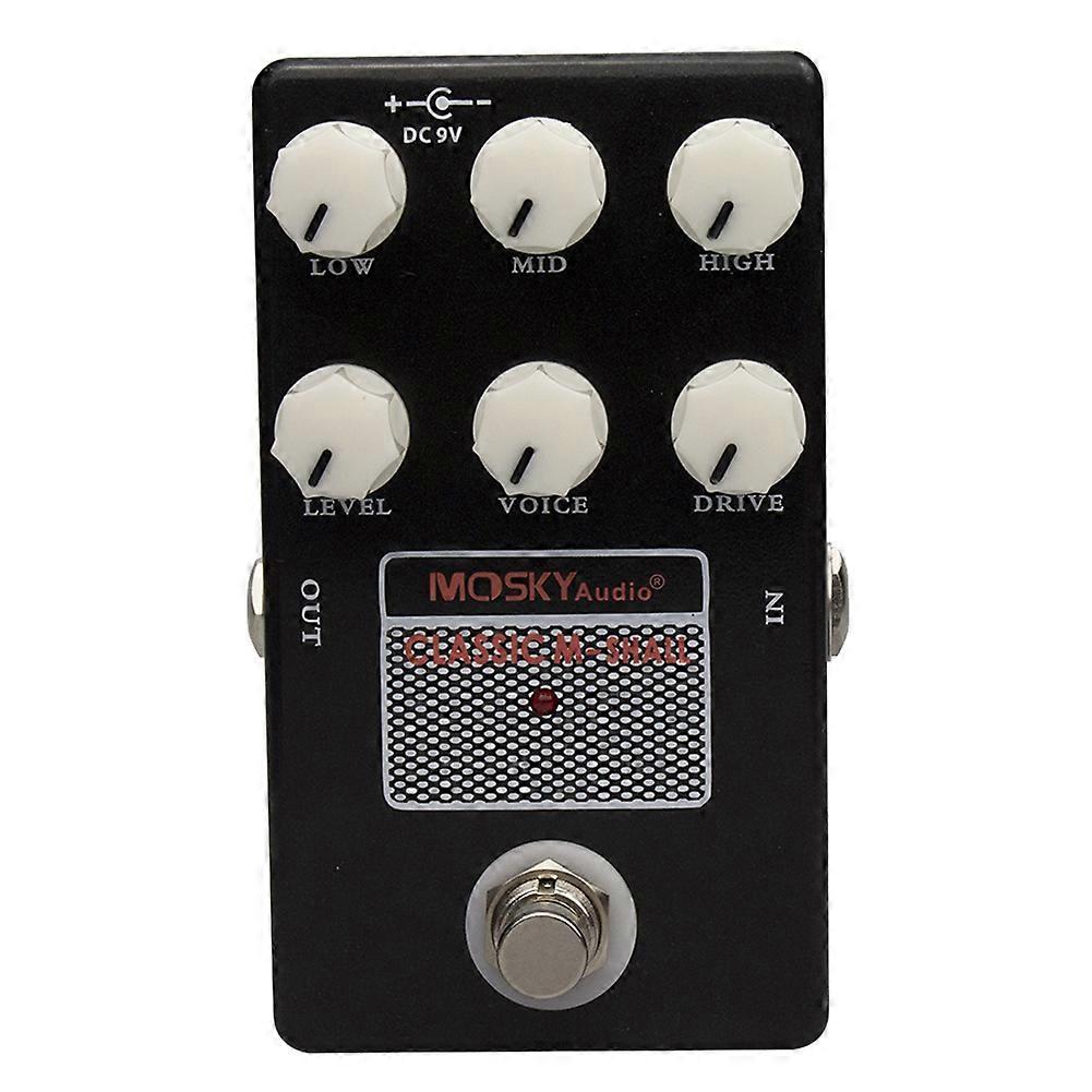 Mosky Audio Guitar Effect Pedal Processor M-Shall Classic Speaker Simulation Drive Voice Level