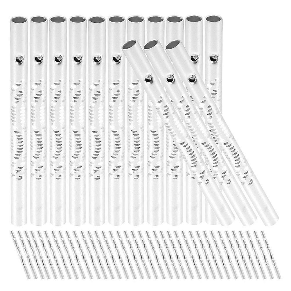 Decorative Hanging Wind Chimes Bell Tubes for DIY Wind Chime 120Pcs