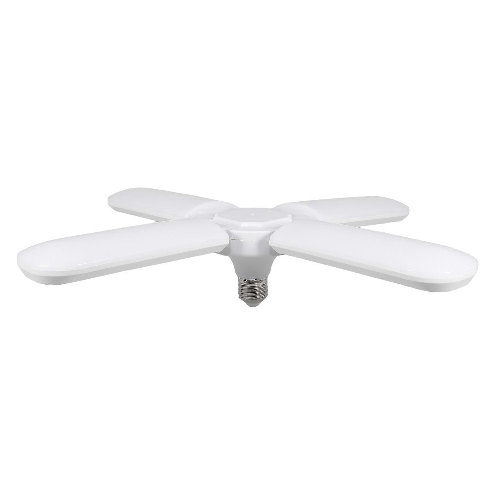 Foldable Garage Light with Adjustable Panels for Illumination White Pc