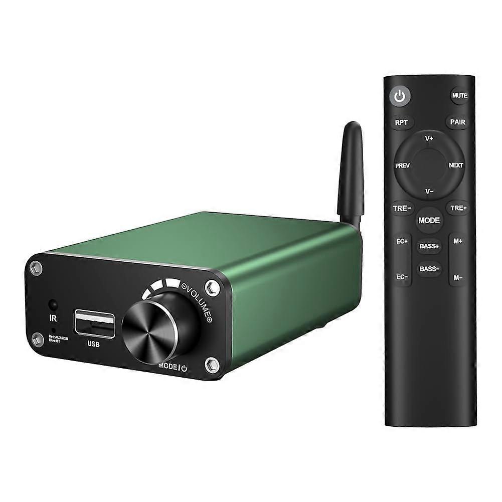 Bluetooth Audio Amplifier TPA3116 200W Stereo Class D Home Theater Digital Amplifier 2.0 Channel Compatible with Speakers