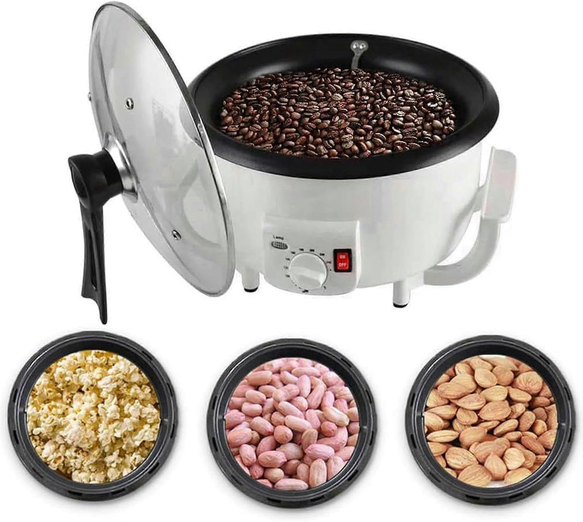 Coffee Bean Roaster 800g Electric with Adjustable Temperature Control for Coffee and Nuts