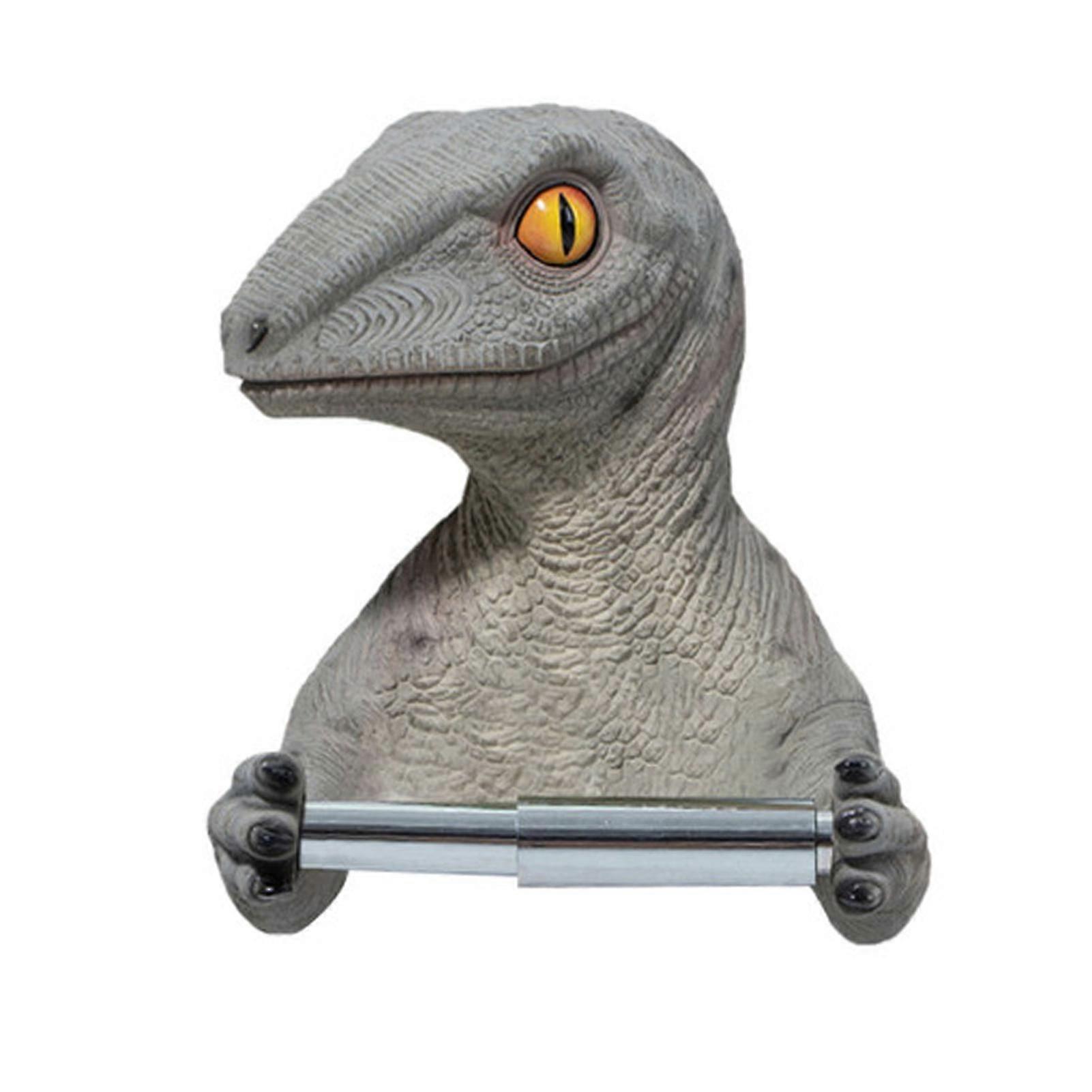 ペーパーホルダー壁マウント自己接着樹脂恐竜ティッシュホルダーボックスバスルーム用