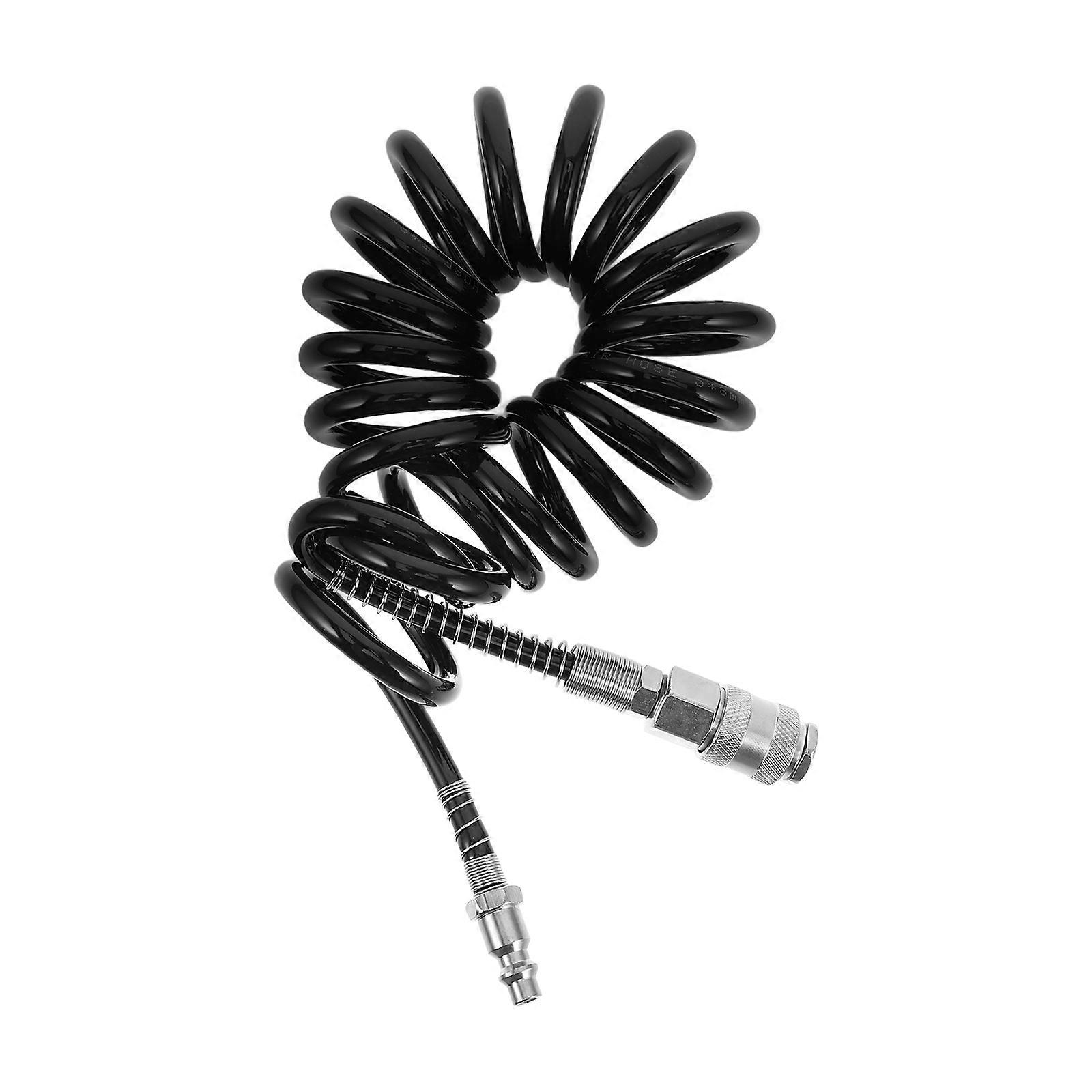 Air Compressor Hose Kit with Bend Restrictor for Industrial Use