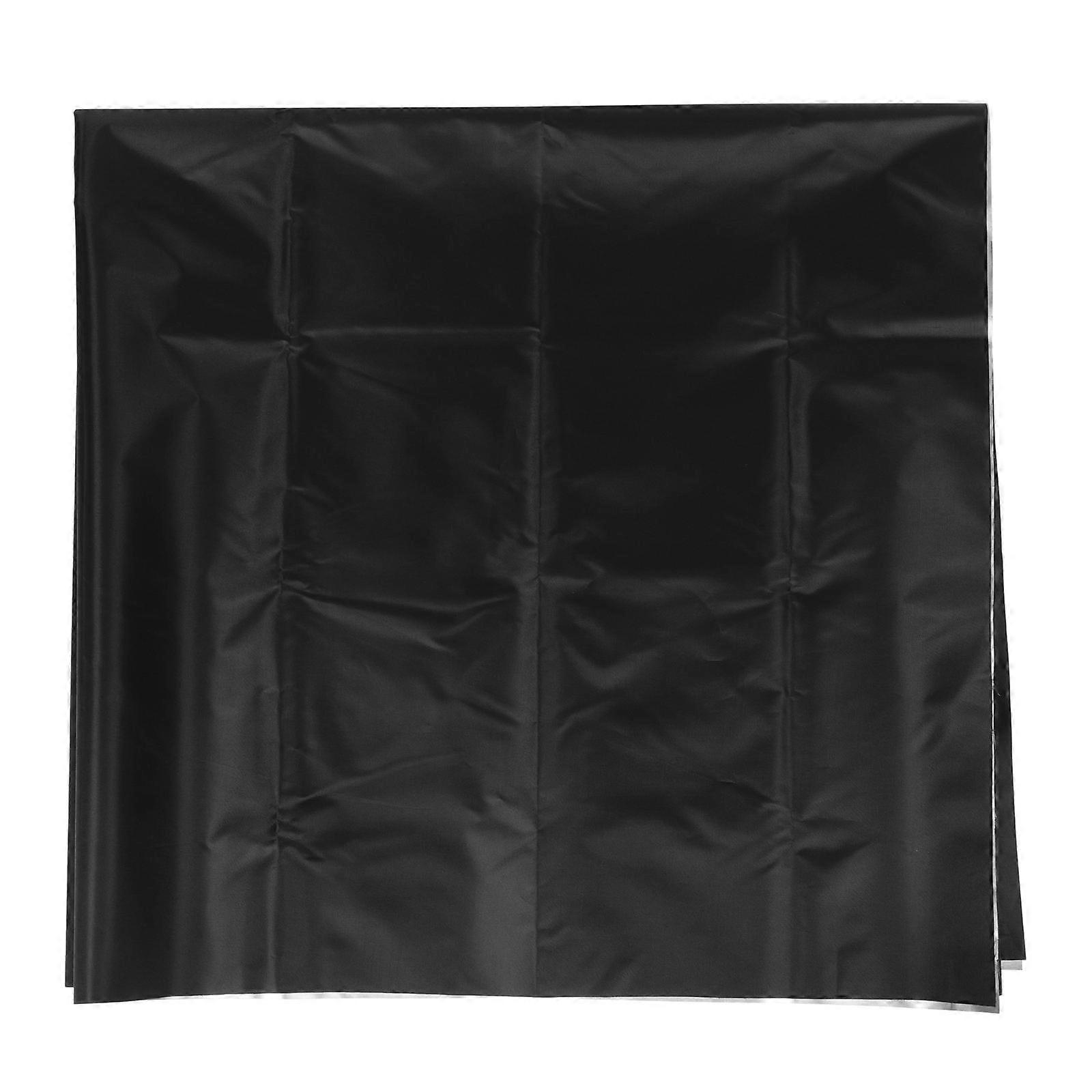 Black Portable Blackout Curtains for Bedroom Providing Complete Light Blocking