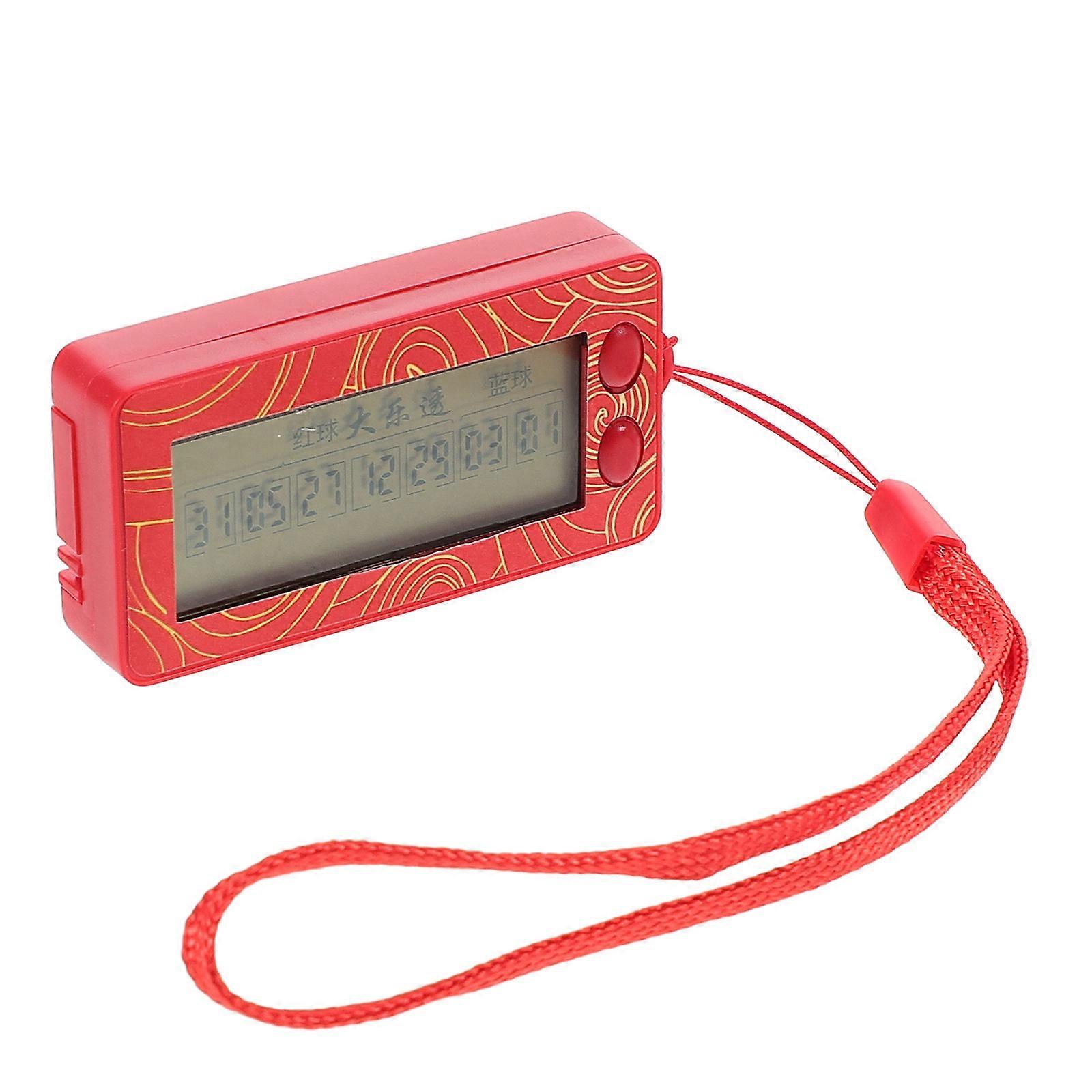 Mini Portable Double Picker Number Selector for