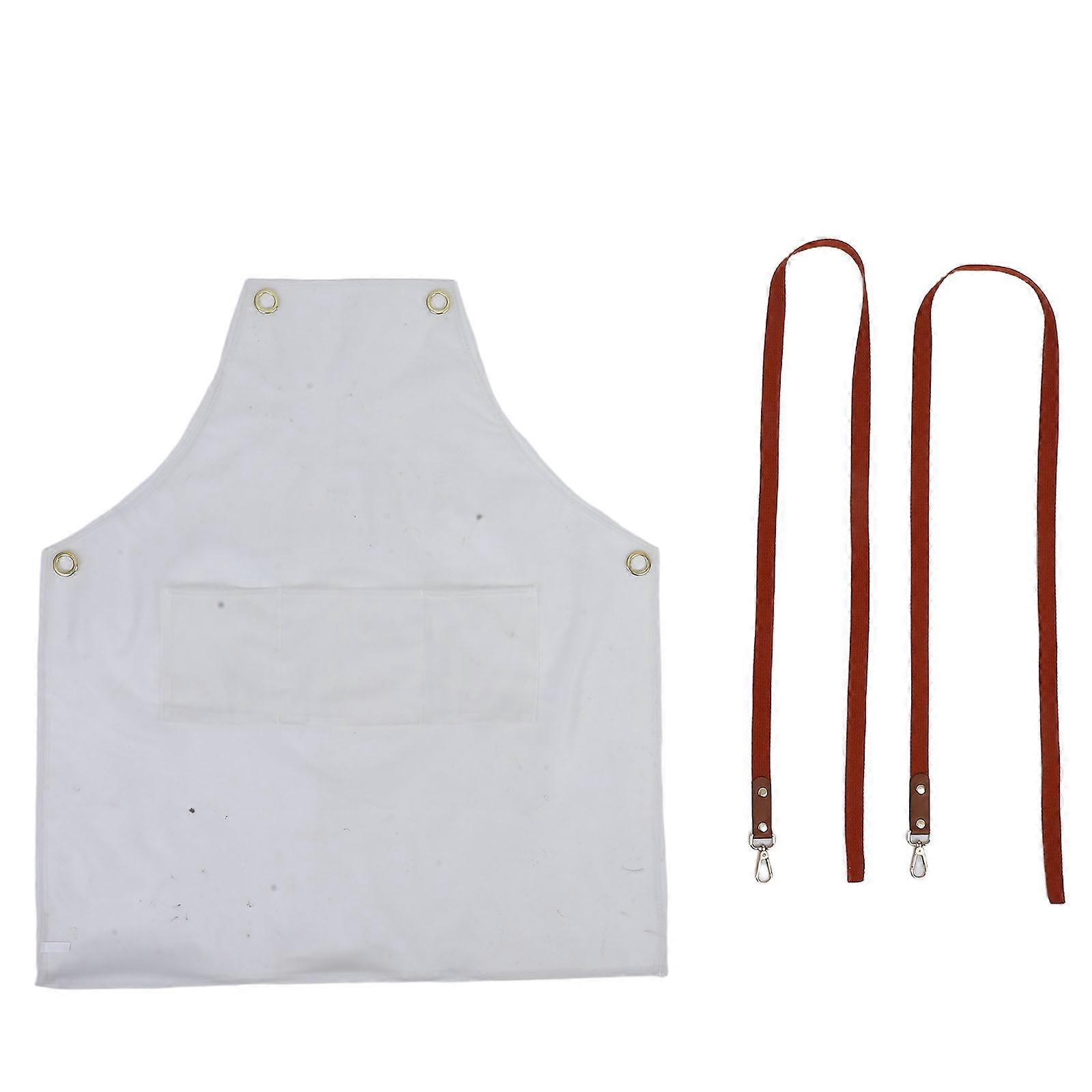 Waterproof Oil Proof Apron for Crafting Use with Adjustable Strap 1 Piece